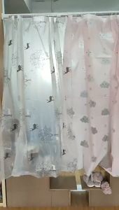 Tirai Kamar Mandi / Tirai Shower / Tirai Pvc / 50 Tirai