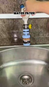 6 Layer Filtration Faucet Filter Anti Splash Household Kitchen Rotary Tap Water Purifier Remove Various Impurities