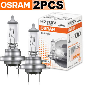Osram | OSRAM H7 H1 H4 H3 H11 H8 12V 55W Headlight Lamp Light Original Classic 3200K Fog Lamp Halogen Bulb OEM Part OSRAM Original 2pcs