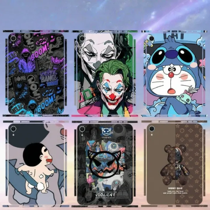 Ipad Mini Back Sticker Layout Full Cover Sticker for iPad Mini7 Back Adhesive Decorative Color Film ...
