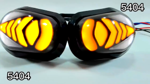 Lampu Sen Sein Tempel 5404 CR7 Running Kura Kura Ninja Lampu Led Oval Gsx Ninja R25 Klx R15 V2 V3 Cbr150r Universal