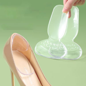T-shaped Silicone Heel Grips Protectors Womens Shoes Heel Cushion Foot Care Products Non Slip Shoe Pads High Heels Shoe Insert