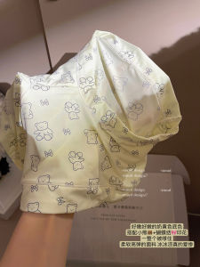 กางเกงชั้นในทรงสามเหลี่ยมผ้าไหมนมลายการ์ตูนสไตล์ญี่ปุ่นน่ารักสำหรับนักเรียน ใส่สบาย ระบายอากาศได้ดี ไร้ตะเข็บ ทรงเอวกลาง