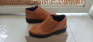 Sepatu Boots PDH Pria Satpam Security Polisi Dinas Kantor Satpol PP TNI Taruna SMK Paskibra Resleting Murah Mengkilap