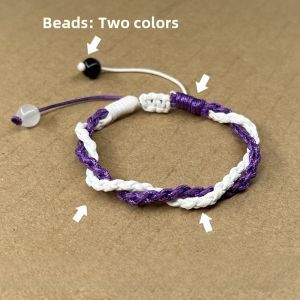 Original Delta Woven Hand Cord Bracelet DIY Material Kit for Lovers Self-Weaving Required Fashionable Gift for Girlfriend