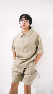 SKOOP® Basiks Half Zip Top Mirage