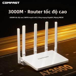 Comfast | Bộ Phát WiFi6 Cao Cấp Toàn Nhà 5G Dual-Band 1800M Mạng Mesh