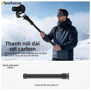 Minifocus | Ống Gắn Mở Rộng Sợi Carbon 59CM