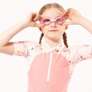 Kính Bơi Trẻ Em Tặng Kèm Đệm Mũi Kính Bơi Cho Bé Chống Sương Chống UV Dây Đeo Êm Ái Cleacco SG1800 Boro Sport