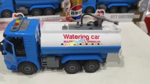 🌈รถของเล่น รถขนน้ำ รถขนน้ำมัน Car รถเด็กเล่น ของขวัญ ของเล่นเสริมพัฒนาการ  รถน้ำมันฉีดน้ำได้ รถฉีดน้ำ รุ่นเปิดประตูได้