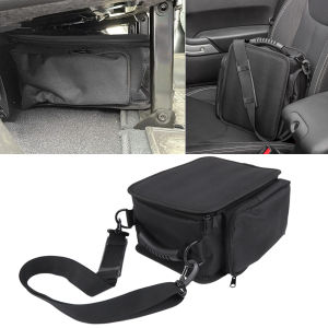 Organizer Trunk Side Storage Bag Under Seat Tray Roll Bar Sunglasses Holder for Jeep Wrangler JK JL 4 Doors 2007-2024 Accessory