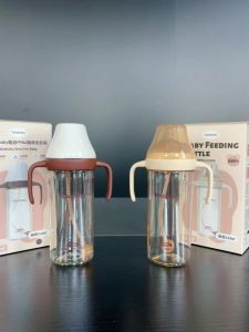 Botol Anti Kolik YAHABABY Bebas BPA & Lateks -Tahan Panas 180°C & Anti Bocor 300ml/10oz