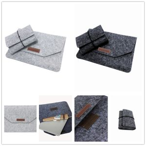 RTY เคสใส่โน๊ตบุ๊ค 11/13/15 สำหรับ Macbook เคสถุงคลุมกระเป๋าซองแล็ปท็อปสักหลาด มาถูกทำจากไม้สำหรับ Matebook หรือแล็ปท็อป Tas Daya