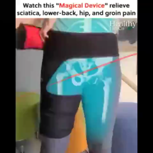 Hip Waist Supports Brace - Sciatica Pain Relief Brace - Thigh Hamstring Compression Support Wrap - Stabilizer for Groin Hip Flexor SI Joint for Labral Tear Arthritis Bursitis