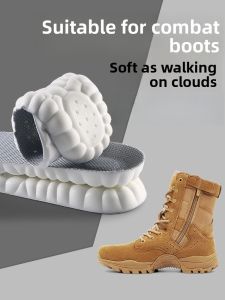 LINGMIAO | Shock Absorption & Rebound Comfortable Breathable Insoles for Combat Boots