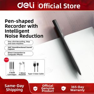deli | Bút Ghi Âm Học Sinh Giảm Tiếng Ồn Thông Minh
