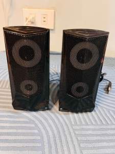Affordable AudioComm computer USB speaker
