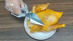 Janpan Scissors Kitchen Heavy Duty Stainless Steel Scissors Chicken Bone Sharp Thickened Original