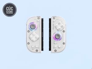 Tay cầm chơi game Aolion J30 Aolion Joycon trang bị phím cơ Hall Effect Gyro LED RGB dành cho máy Nintendo Switch 2