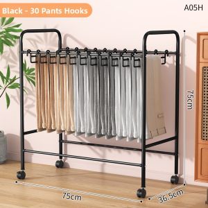 Multi-functional Mobile Trouser and Skirt Rack