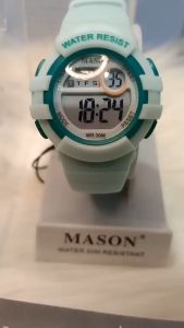 Jam Tangan Wanita Original Mason 7001 Dan 7002 Digital Sport Karet Rubber Mewah Fashion Cewek Kekinian Keren Elegan