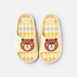 Cheerful Mario | Childrens Summer Indoor Bath Slippers