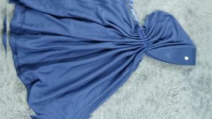 Kerudung instan navy SD model serut