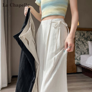 La Chapelle | Ice Silk Wide Leg Pants