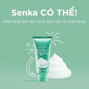 Sữa Rửa Mặt Tạo Bọt Perfect Whip (100g - 120g) Sạch Sâu Dịu Nhẹ Hỗ Trợ Ngừa Mụn
