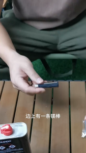 Silver Stainless Steel Waterproof Kerosene Match Lighter – Compact Refillable Metal Matchbox Keychain Fire Starter HDKL