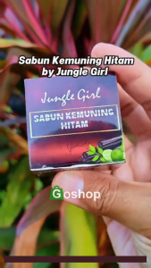 Sabun Kemuning Hitam by Jungle Girl- Original Bath Body Herba Tubuh- Without box