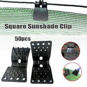 50Pcs Sun Shade Net Clips Butterfly Type Greenhouse Film Clip Shade Netting Accessories