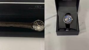 Đồng hồ cơ nam Orient Star Watch Joker Skeleton RE-AV000 thiết kế lộ cơ máy automatic mặt kính Sapphire chống xước chống nước 10 ATM dây da đeo tay cao cấp xuất xứ Nhật Bản chính hãng