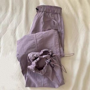 YEBO | Extra Large 300 Pound Quick Dry Workwear Pants Purple