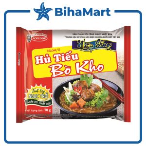 [GÓI LẺ] - ACECOOK - Hủ tiếu Nhịp Sống Bò kho Hủ tiếu Bò kho Nhịp Sống Hủ tiếu gói Nhịp Sống Acecook (70g/gói)