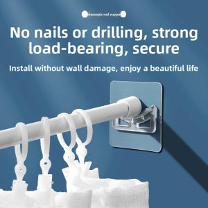 Besee | Adhesive Extendable No Drilling Pole Support