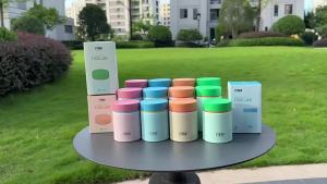 TYESO | Tyeso 200ml Thermoses Portable Stainless Steel Vacuum Insulated Food Jar Compact Thermal Lunch Box Breakfast Cup for Office