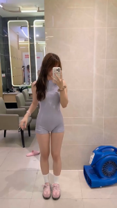 Đồ Bơi Nữ 1 Mảnh YUKE 1973 – Ôm Dáng Quần Đùi 2 Lớp Cao Cấp