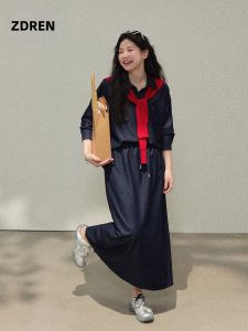 ZHANGDAREN | Bộ Đồ Dài Plus Size Giảm Cân Thu