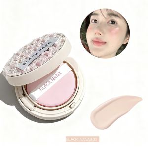 รองพื้นแบบแอร์คุชชั่น คอนซีลเลอร์เนื้อครีมบางเบา ให้ความชุ่มชื้น ปกปิดริ้วรอย ปรับผิวขาวกระจ่างใส ควบคุมความมัน ติดทนนาน สำหรับผู้หญิง