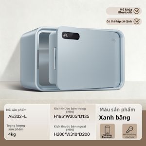 deli | Hộp Két An Toàn Thông Minh Bluetooth Nhỏ