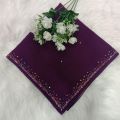 Tudung Bawal Airis Premium Full Sekeliling. 