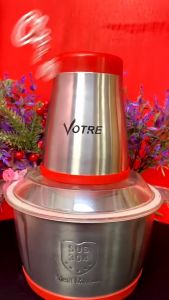 Advance Voter Blender Penggiling Daging 2L Baja Tahan Karat Listrik Meat Grinder Chopper Daging