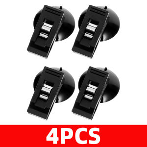PINMOAP 2/4/10/20PCS Car Suction Cup Clamp Clip Multipurpose Dashboard Ticket Card Holder for Parking Permit Notes Photos
