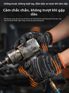 Terrain Kun | Găng Tay Chống Trượt Bền Chống Dầu