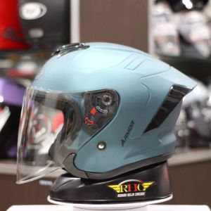 Helm JS Armor Solid Half Face SNI Terbaru