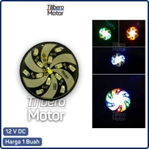 Lampu Rem Stop Belakang Kedip LED AD39 Series A Stoplamp Kedip2 Strobo Blitz Flash Motor Mobil Universal