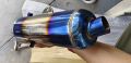 JVT PIPE V3 TITANIUM ADJUSTABLE SOUND FOR NMAX V2/AEROX V2. 