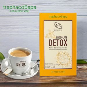 Thức uống Thảo dược Bổ dưỡng Chocolate Detox của TraphacoSapa - Bột Cacao Actiso Detox giúp thanh lọc thải độc tố hỗ trợ giảm cân - pp Cafe Thượng Thanh Lọc Cơ Thể Và Giải Độc - Lazada