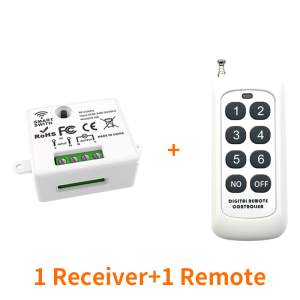 Wireless Smart Switch Light 433MHz Remote Control Interruptor 10A 110V 220V For LED Lamp